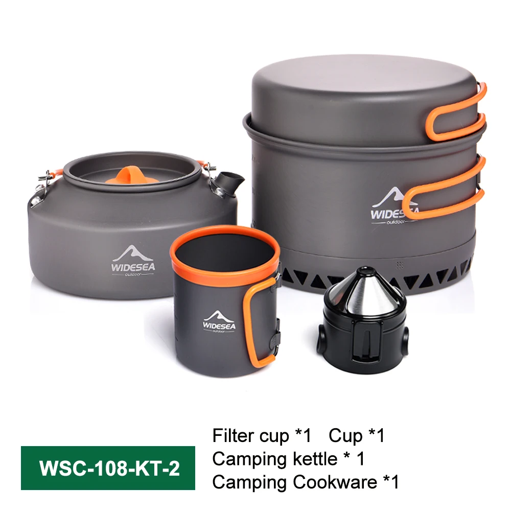 Camping Tableware Outdoor Cookware Set Pots - Image 7